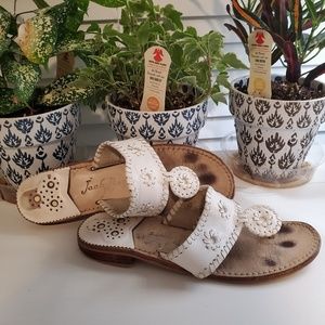 Jack Roger's White Sandals